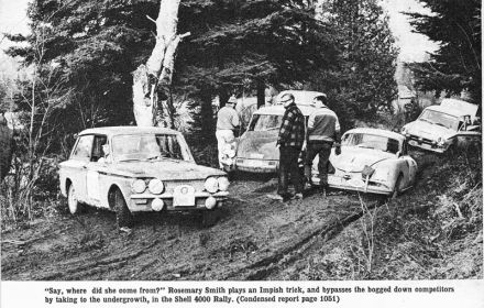 6 Shell 4000 Cross-Canada Rally.  30.04-6.05.1966r.
