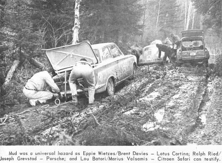 6 Shell 4000 Cross-Canada Rally.  30.04-6.05.1966r.