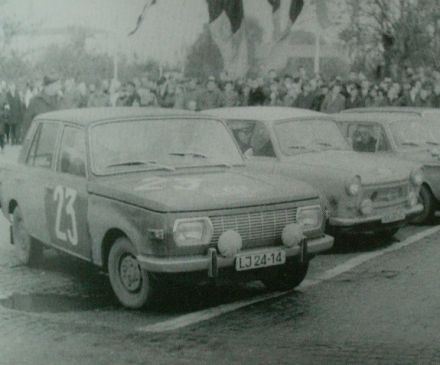 Kurt Rudiger i Gunter Gries – Wartburg 353.