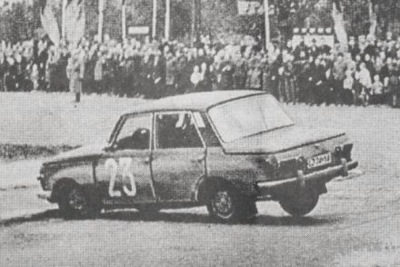 Kurt Rudiger i Gunter Gries – Wartburg 353.
