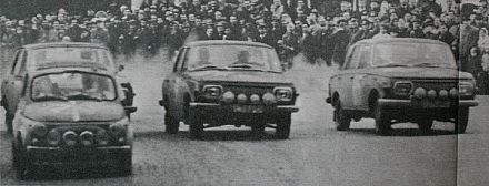 11 Rallye Wartburg.  28-30.10.1966r.