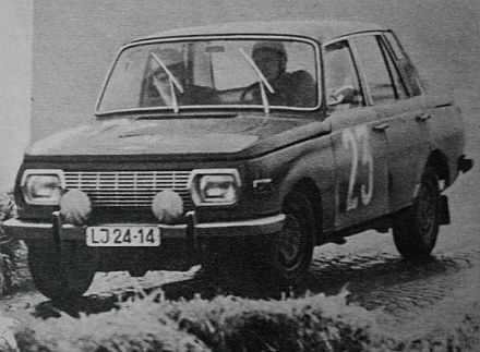 Kurt Rudiger i Gunter Gries – Wartburg 353.