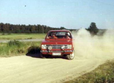 Egon Dahlgren – Opel Kadett coupe.