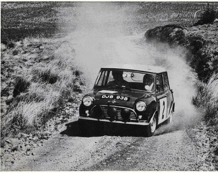 Tony Fall i Mike Wood – BMC Mini Cooper S.