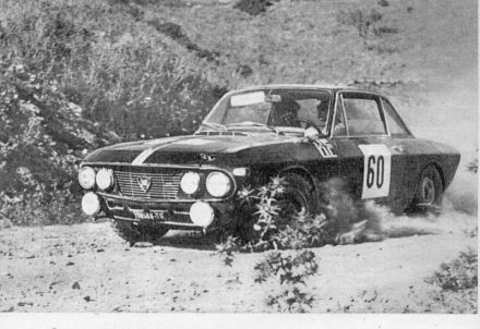 Leo Cella – Lancia Fulvia HF coupe.