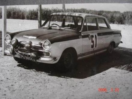 Vic Elford i David Stone – Ford Lotus Cortina.