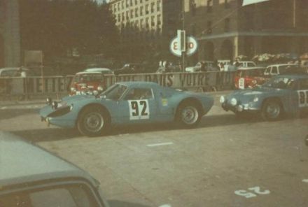 27 Rallye Coupe des Alpes (F). 12 eliminacja.  5-9.10.66r.