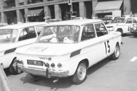 27 Rallye Coupe des Alpes (F). 12 eliminacja.  5-9.10.66r.