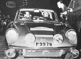 Erik Carlsson i ? – Saab Sonet V4.