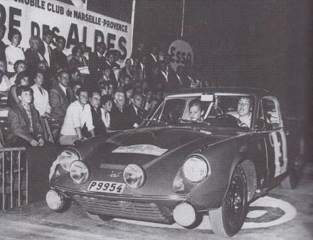 Patt Moss Carlsson i ? – Saab Sonet V4.