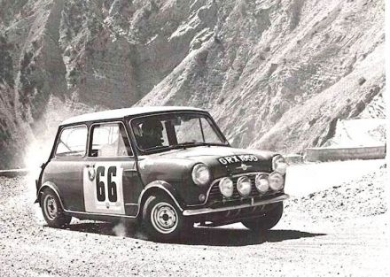 Tony Fall i M.Wood – BMC Mini Cooper.