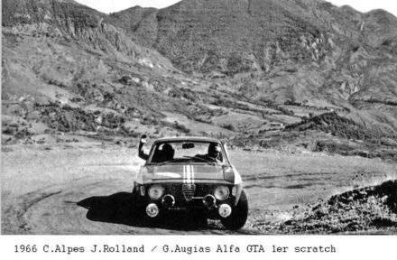 27 Rallye Coupe des Alpes (F). 12 eliminacja.  5-9.10.66r.
