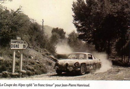 27 Rallye Coupe des Alpes (F). 12 eliminacja.  5-9.10.66r.