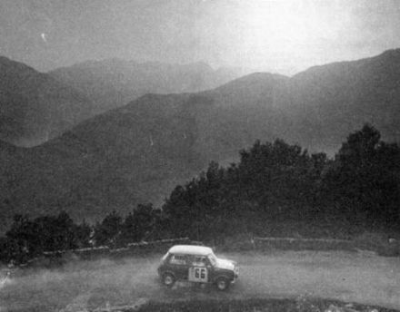 Tony Fall i M.Wood – BMC Mini Cooper.