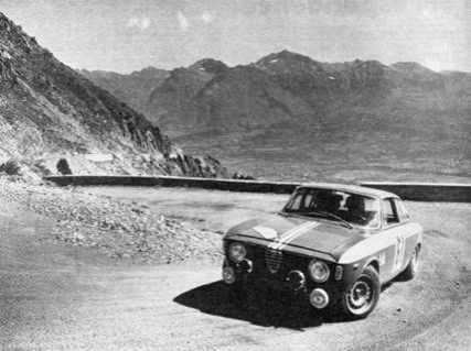 Jean Rolland i Gabriel Augias - Alfa Romeo GTA.