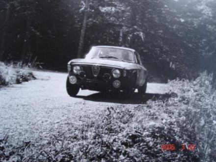Jean Rolland i Gabriel Augias - Alfa Romeo GTA.