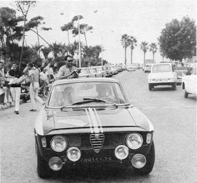 Jean Rolland i Gabriel Augias - Alfa Romeo GTA.