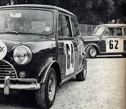 27 Rallye Coupe des Alpes (F). 12 eliminacja.  5-9.10.66r.