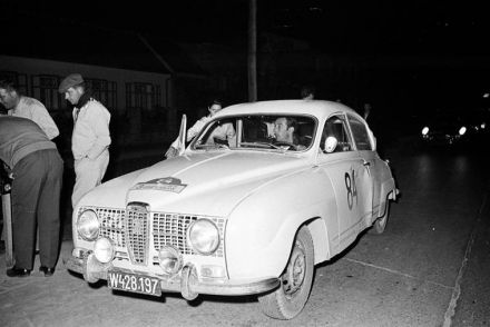 D.Dolzer i E.Dolzer – Saab 96 Sport.