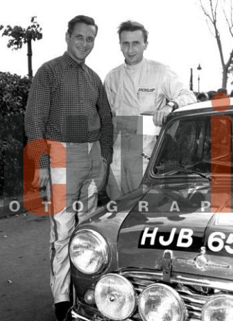 Zwycięzcy rajdu: Timo Mäkinen i Paul Easter.