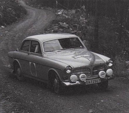 Tom Trana i Sölve Andreasson – Volvo 122 S.