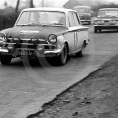 Jim Clark i Brian Melia – Ford Lotus Cortina.