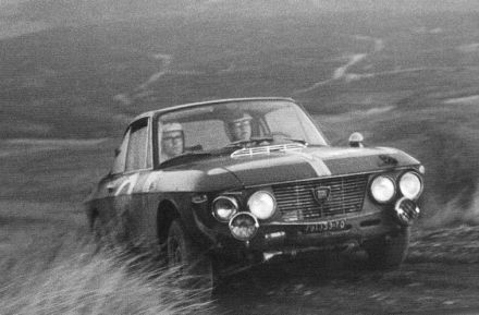 Ove Andersson i John Davenport – Lancia Fulvia HF coupe.