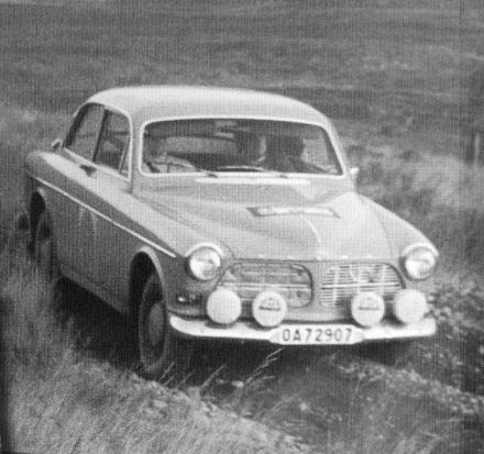 Tom Trana i Sölve Andreasson – Volvo 122 S.
