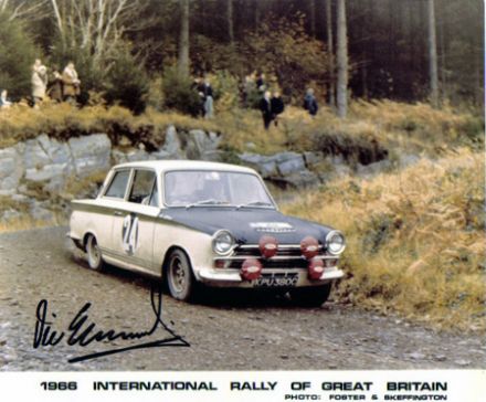 Vic Elford i David Stone – Ford Lotus Cortina.
