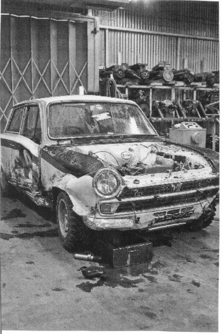 Jim Clark i Brian Melia – Ford Lotus Cortina.