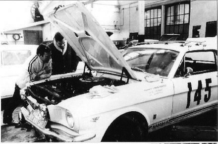 Henri Chemin i Jean Louis Trintignant – Ford Mustang.