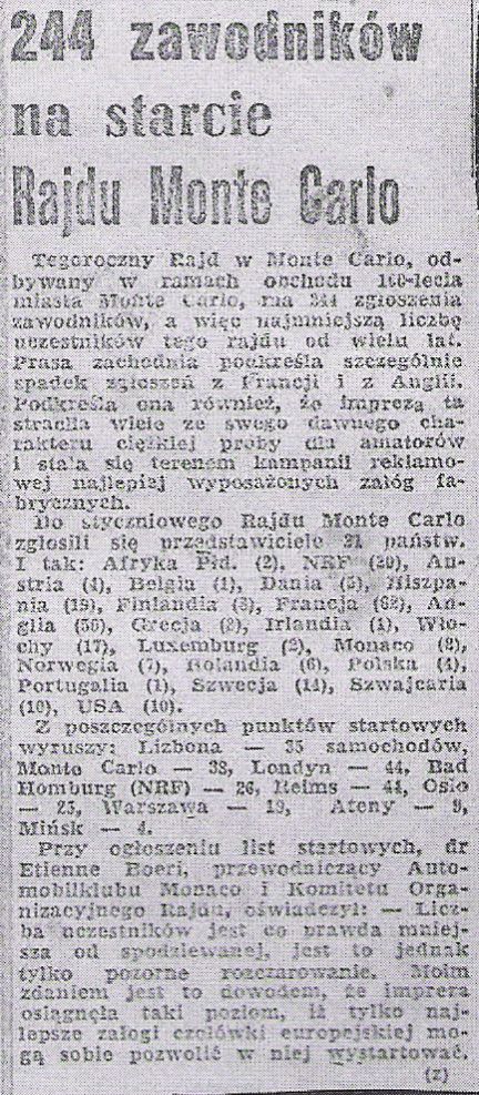 (Kurier Polski z dn.24.12.1965r.)