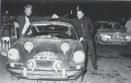 Günther Klass i Rolf Wuetherich – Porsche 911S.