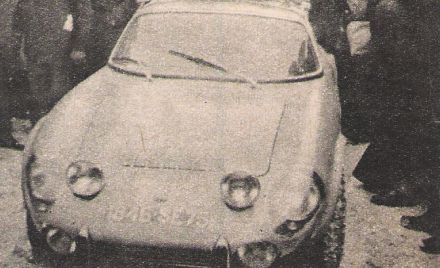 Johnny Servoz Gavin i Claude Le Guezec – Matra Simca Sports. (Motor 5 / 1966)