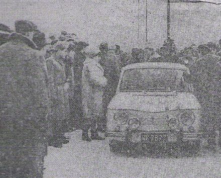 35 Rallye  Monte  Carlo (MC). 1 eliminacja.  14-21.01.1966r.