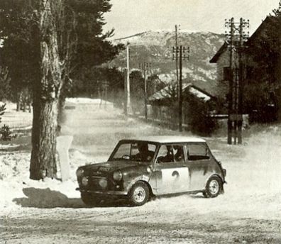 Timo Makinen i Paul Easter – BMC Mini Cooper S.