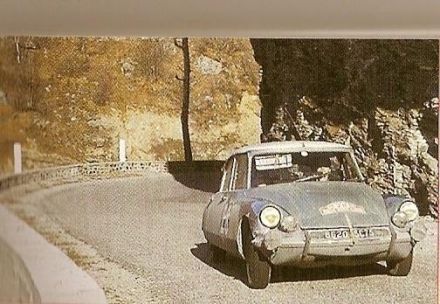 Jean Claude Ogier i B.Ogier- Citroen DS 21.