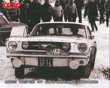 Henri Greder i Martial Delalande – Ford Mustang.