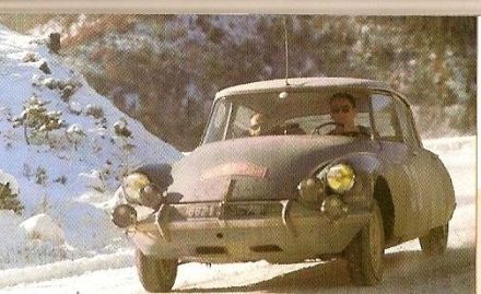 Jean Rolland i Gabriel Augias – Citroen DS 21.