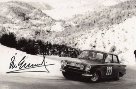 Vic Elford i John Davenport – Ford Lotus Cortina.