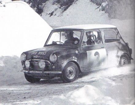 Timo Makinen i Paul Easter – BMC Mini Cooper S.