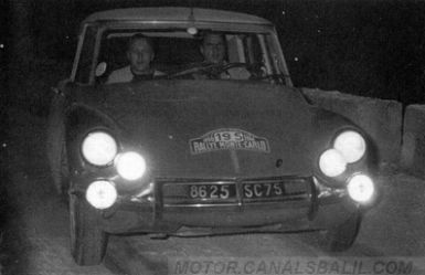 Pauli Toivonen i E.Mikander – Citroen DS21.
