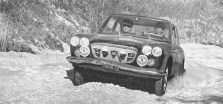 Rene Trautmann i Claudine Bouchet – Lancia Flavia coupe.