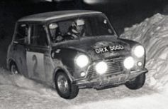 Timo Makinen i Paul Easter – BMC Mini Cooper S.