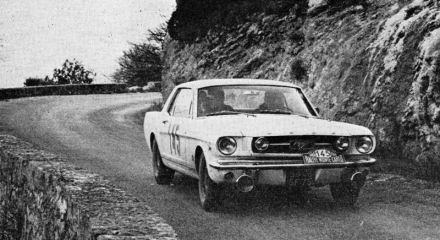 Henri Chemin i Jean Louis Trintignant – Ford Mustang.