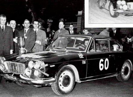 Rene Trautmann i Claudine Bouchet – Lancia Flavia.
