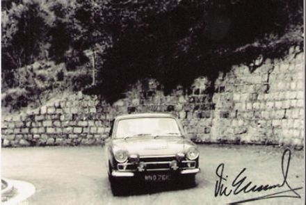 Vic Elford i E.Morton - Ford Cortina.