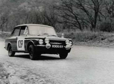 Nicolas Rowe i Stuart Turner – Hillman Imp.