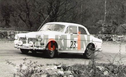 Tom Trana i L.Berggren - Volvo 122 S.