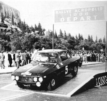 Rene Trautmann i Colette – Lancia Fulvia Coupe HF.